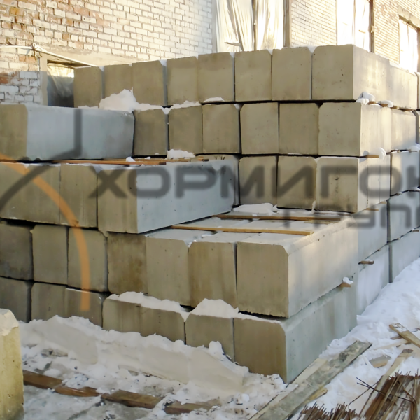 Блок упора У-1 по серии 3.501.1-156. Вып. 1