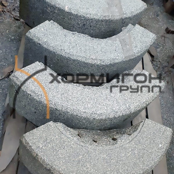 Гранитный камень бортовой ГК-3000